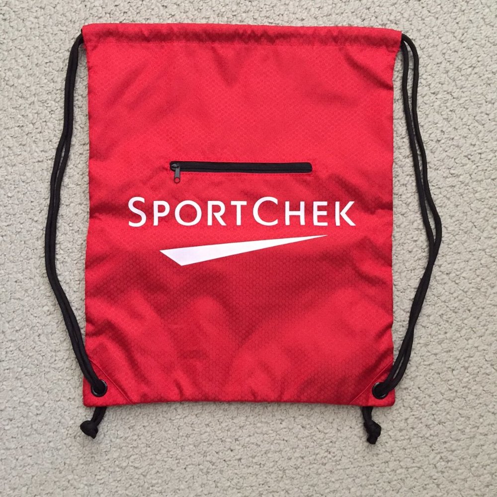 Sport Chek Drawstring Pack NWOT
